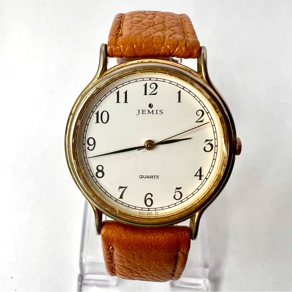 JEMIS Quartz 34mm 2 Tone Watch